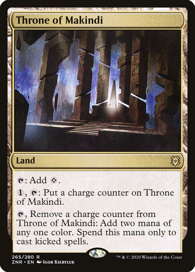Throne of Makindi [Zendikar Rising] | Tabernacle Games