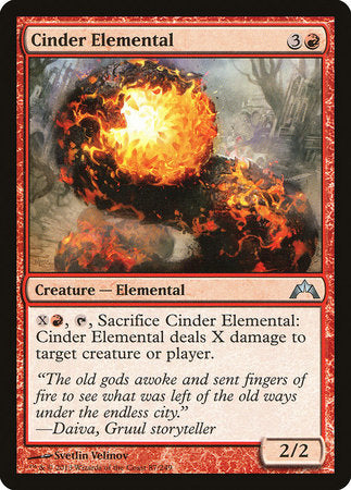 Cinder Elemental [Gatecrash] | Tabernacle Games