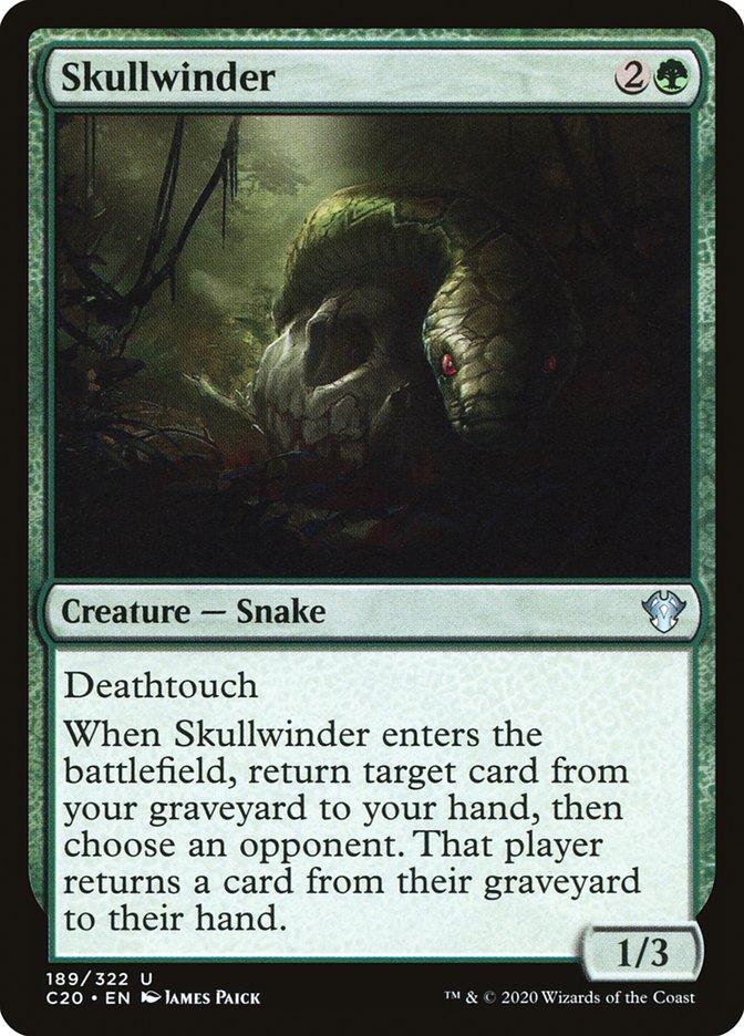 Skullwinder [Commander 2020] | Tabernacle Games