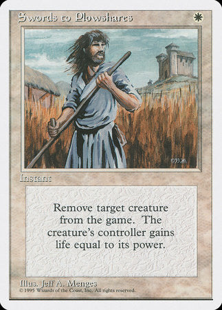 Swords to Plowshares [Fourth Edition] | Tabernacle Games