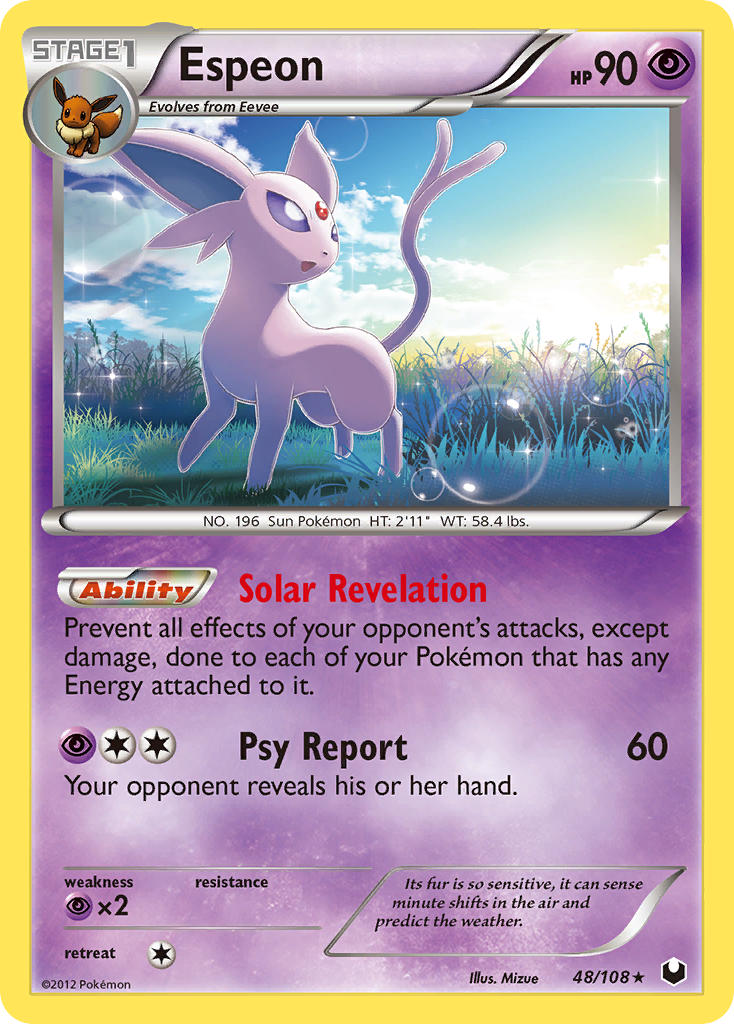 Espeon (48/108) [Black & White: Dark Explorers] | Tabernacle Games