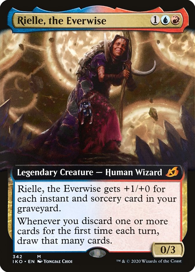 Rielle, the Everwise (Extended Art) [Ikoria: Lair of Behemoths] | Tabernacle Games