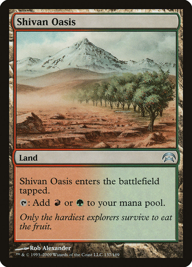 Shivan Oasis [Planechase] | Tabernacle Games