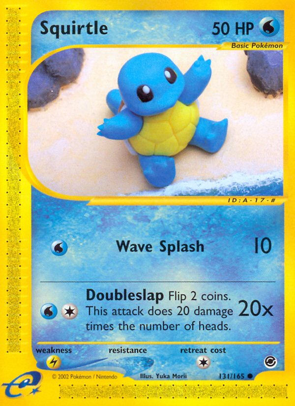 Squirtle (131/165) [Expedition: Base Set] | Tabernacle Games