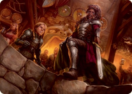 Veteran Dungeoneer Art Card [Dungeons & Dragons: Adventures in the Forgotten Realms Art Series] | Tabernacle Games