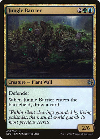 Jungle Barrier [Explorers of Ixalan] | Tabernacle Games