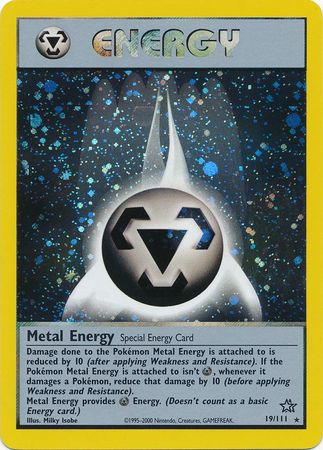 Metal Energy (19/111) [Neo Genesis Unlimited] | Tabernacle Games