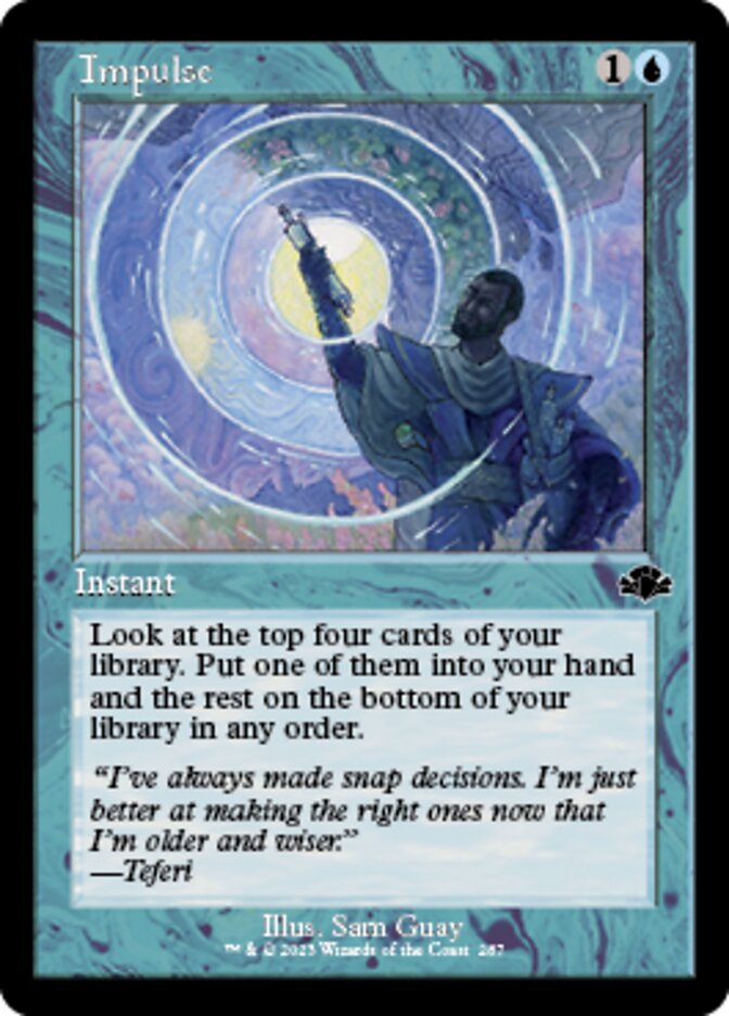 Impulse (Retro) [Dominaria Remastered] | Tabernacle Games
