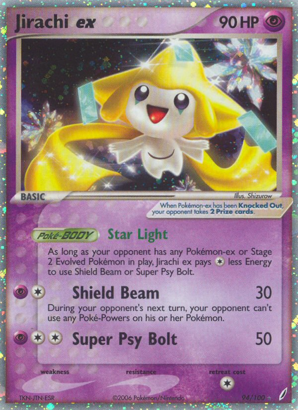 Jirachi ex (94/100) [EX: Crystal Guardians] | Tabernacle Games