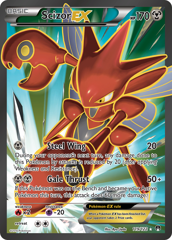 Scizor EX (119/122) [XY: BREAKpoint] | Tabernacle Games