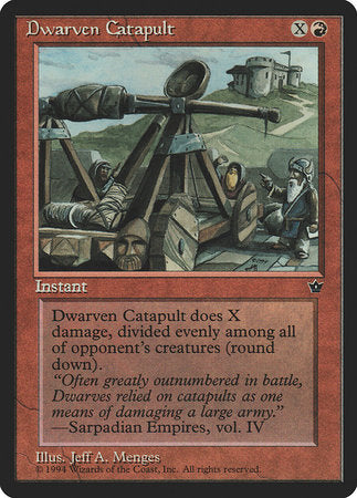 Dwarven Catapult [Fallen Empires] | Tabernacle Games