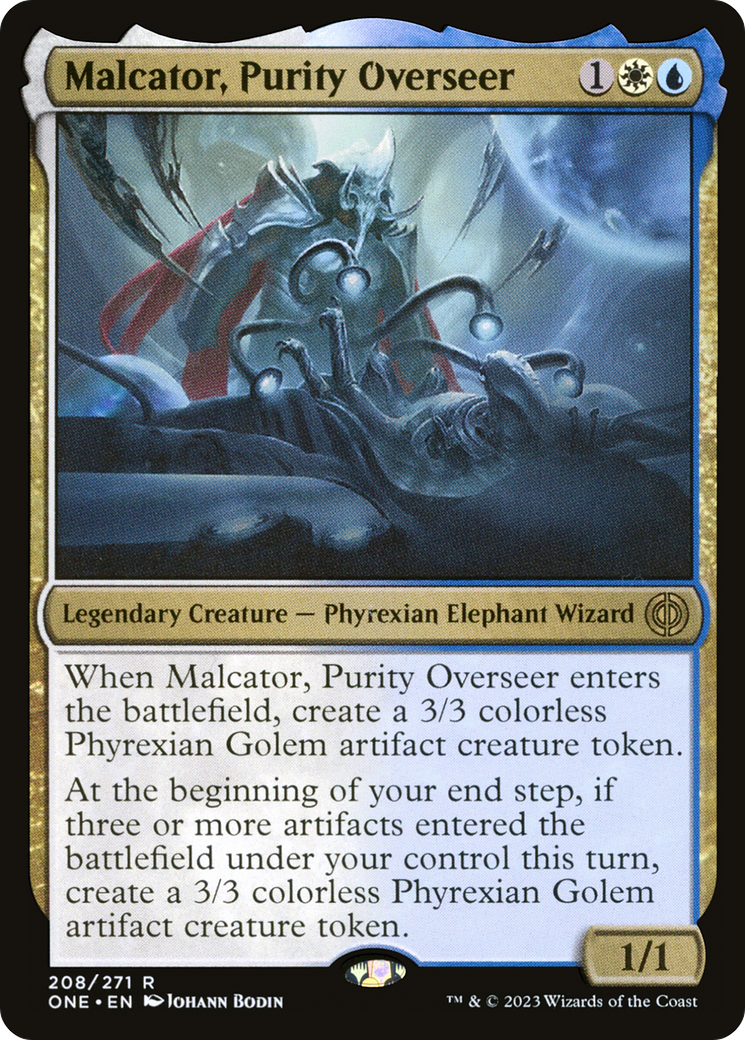 Malcator, Purity Overseer [Phyrexia: All Will Be One] | Tabernacle Games