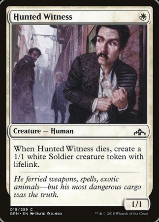 Hunted Witness [Guilds of Ravnica] | Tabernacle Games