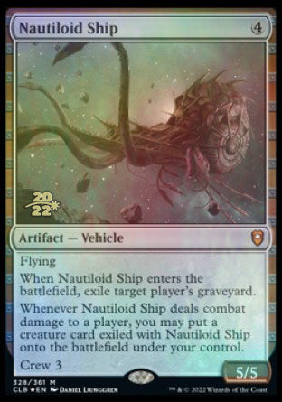 Nautiloid Ship [Commander Legends: Battle for Baldur's Gate Prerelease Promos] | Tabernacle Games