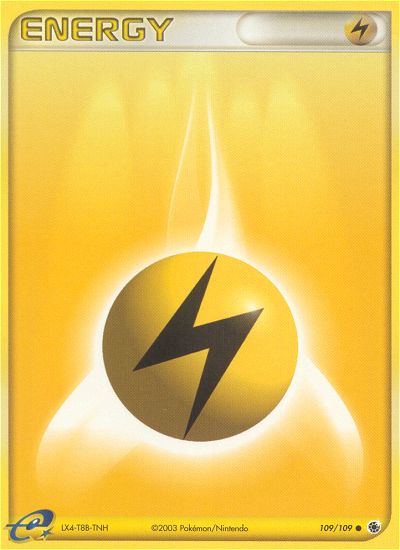 Lightning Energy (109/109) [EX: Ruby & Sapphire] | Tabernacle Games