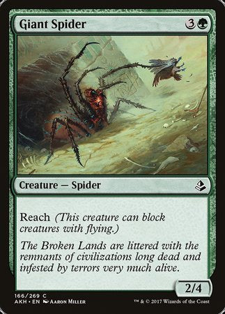 Giant Spider [Amonkhet] | Tabernacle Games
