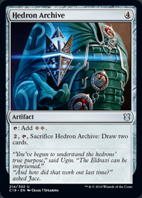 Hedron Archive [Commander 2019] | Tabernacle Games