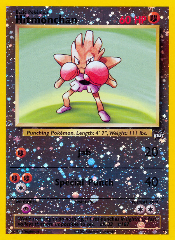 Hitmonchan (2) [Best of Promos] | Tabernacle Games