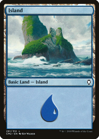 Island (291) [Commander Anthology Volume II] | Tabernacle Games