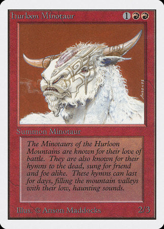 Hurloon Minotaur [Unlimited Edition] | Tabernacle Games