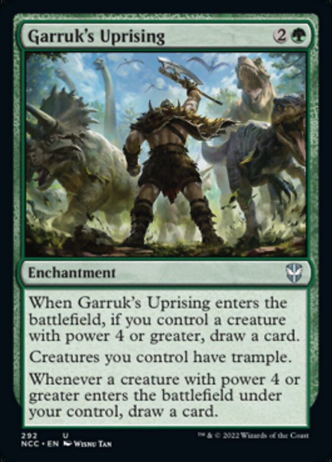 Garruk's Uprising [Streets of New Capenna Commander] | Tabernacle Games