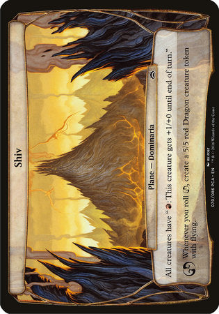 Shiv (Planechase Anthology) [Planechase Anthology] | Tabernacle Games