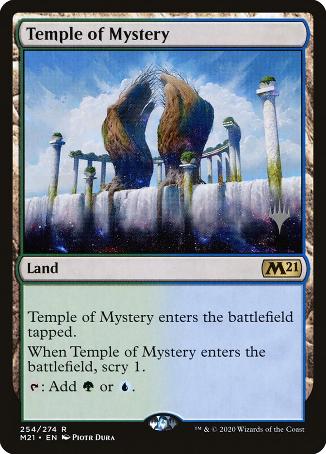 Temple of Mystery (Promo Pack) [Core Set 2021 Promos] | Tabernacle Games