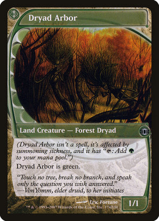 Dryad Arbor [Future Sight] | Tabernacle Games