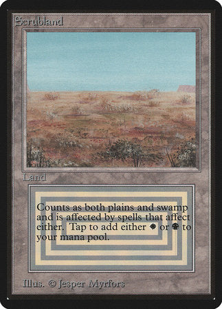 Scrubland [Limited Edition Beta] | Tabernacle Games