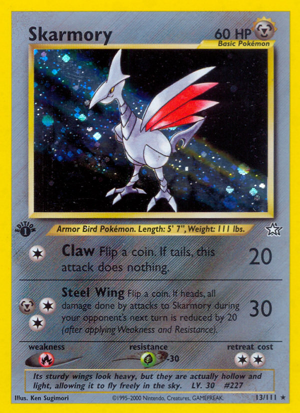 Skarmory (13/111) [Neo Genesis 1st Edition] | Tabernacle Games