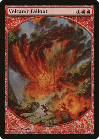 Volcanic Fallout [Magic Player Rewards 2010] | Tabernacle Games