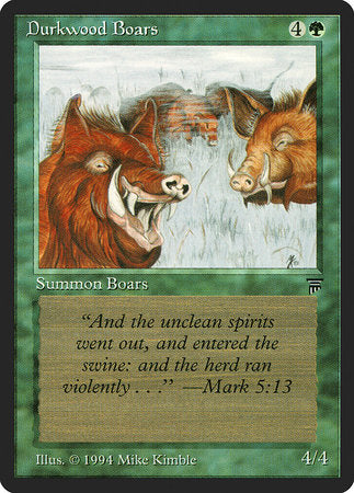 Durkwood Boars [Legends] | Tabernacle Games