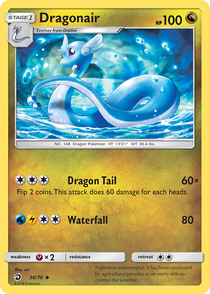 Dragonair (36/70) [Sun & Moon: Dragon Majesty] | Tabernacle Games
