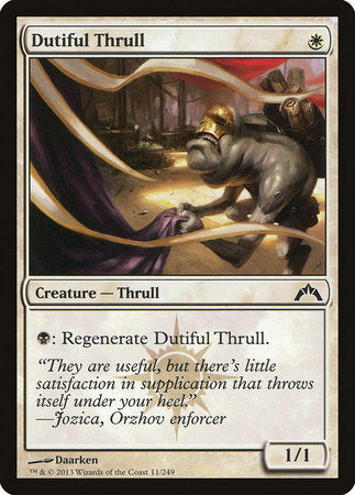 Dutiful Thrull [Gatecrash] | Tabernacle Games