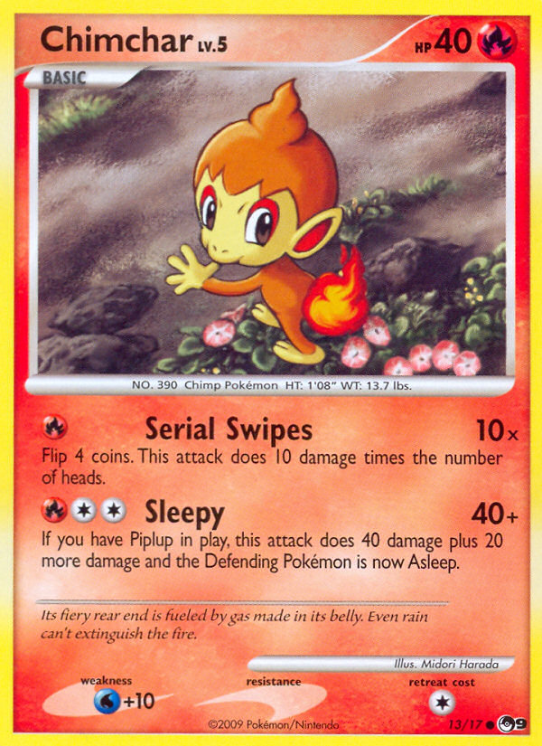 Chimchar (13/17) [POP Series 9] | Tabernacle Games