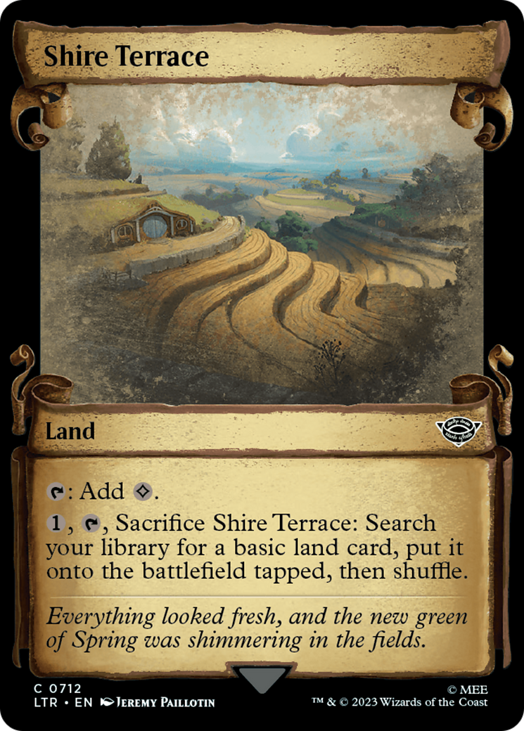 Shire Terrace [The Lord of the Rings: Tales of Middle-Earth Showcase Scrolls] | Tabernacle Games