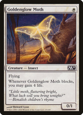 Goldenglow Moth [Magic 2011] | Tabernacle Games