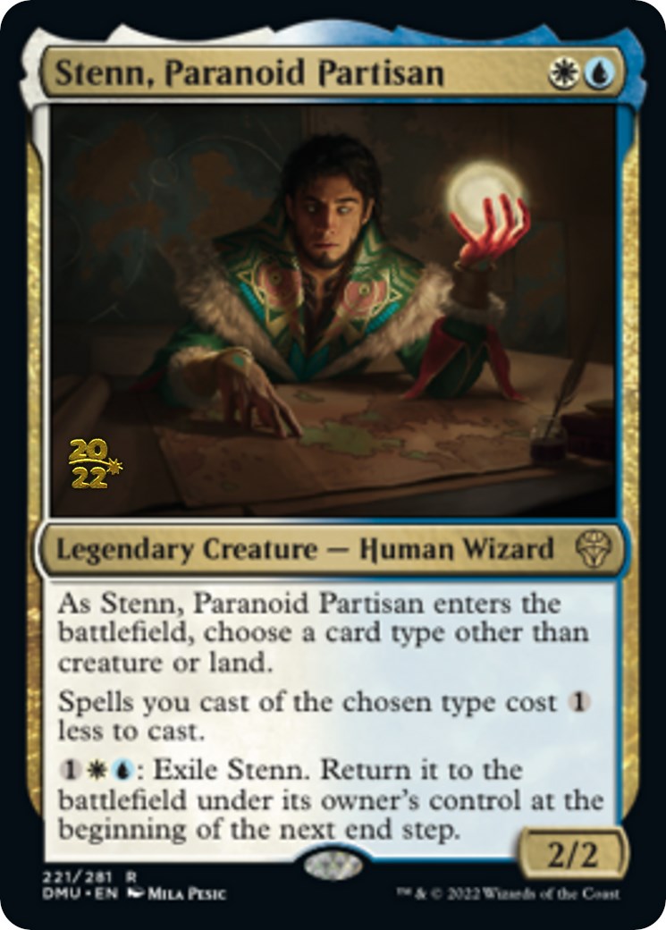 Stenn, Paranoid Partisan [Dominaria United Prerelease Promos] | Tabernacle Games