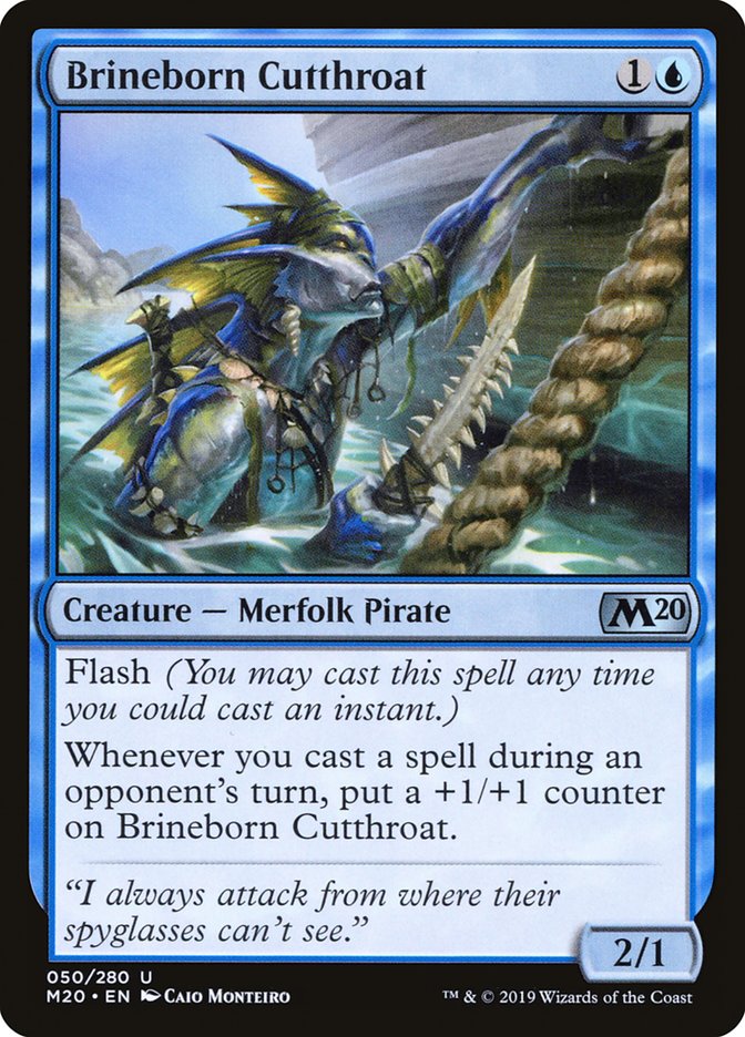 Brineborn Cutthroat [Core Set 2020] | Tabernacle Games