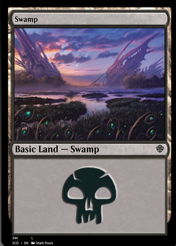 Swamp (344) [Starter Commander Decks] | Tabernacle Games