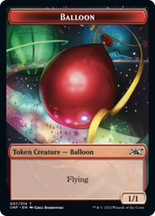 Cat // Balloon Double-sided Token [Unfinity Tokens] | Tabernacle Games
