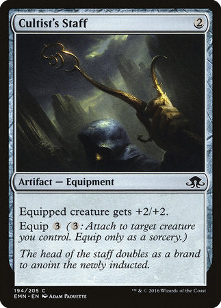 Cultist's Staff [Eldritch Moon] | Tabernacle Games
