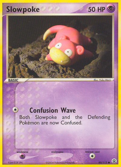 Slowpoke (80/112) [EX: FireRed & LeafGreen] | Tabernacle Games