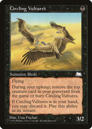 Circling Vultures [Weatherlight] | Tabernacle Games