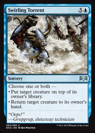 Swirling Torrent [Ravnica Allegiance] | Tabernacle Games