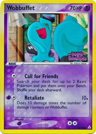 Wobbuffet (56/110) (Stamped) [EX: Holon Phantoms] | Tabernacle Games