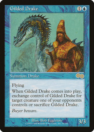 Gilded Drake [Urza's Saga] | Tabernacle Games