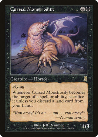 Cursed Monstrosity [Odyssey] | Tabernacle Games