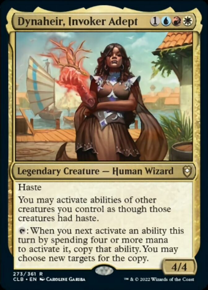 Dynaheir, Invoker Adept [Commander Legends: Battle for Baldur's Gate] | Tabernacle Games