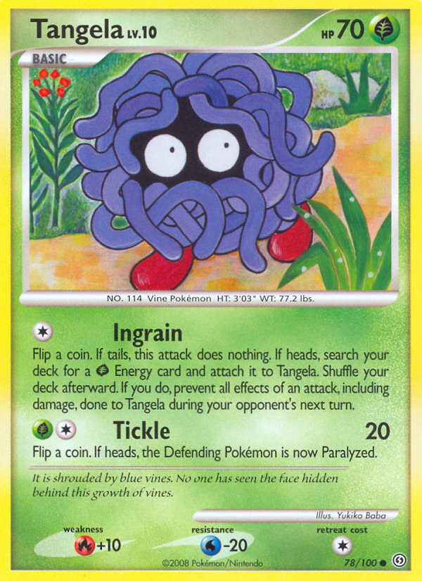 Tangela (78/100) [Diamond & Pearl: Stormfront] | Tabernacle Games